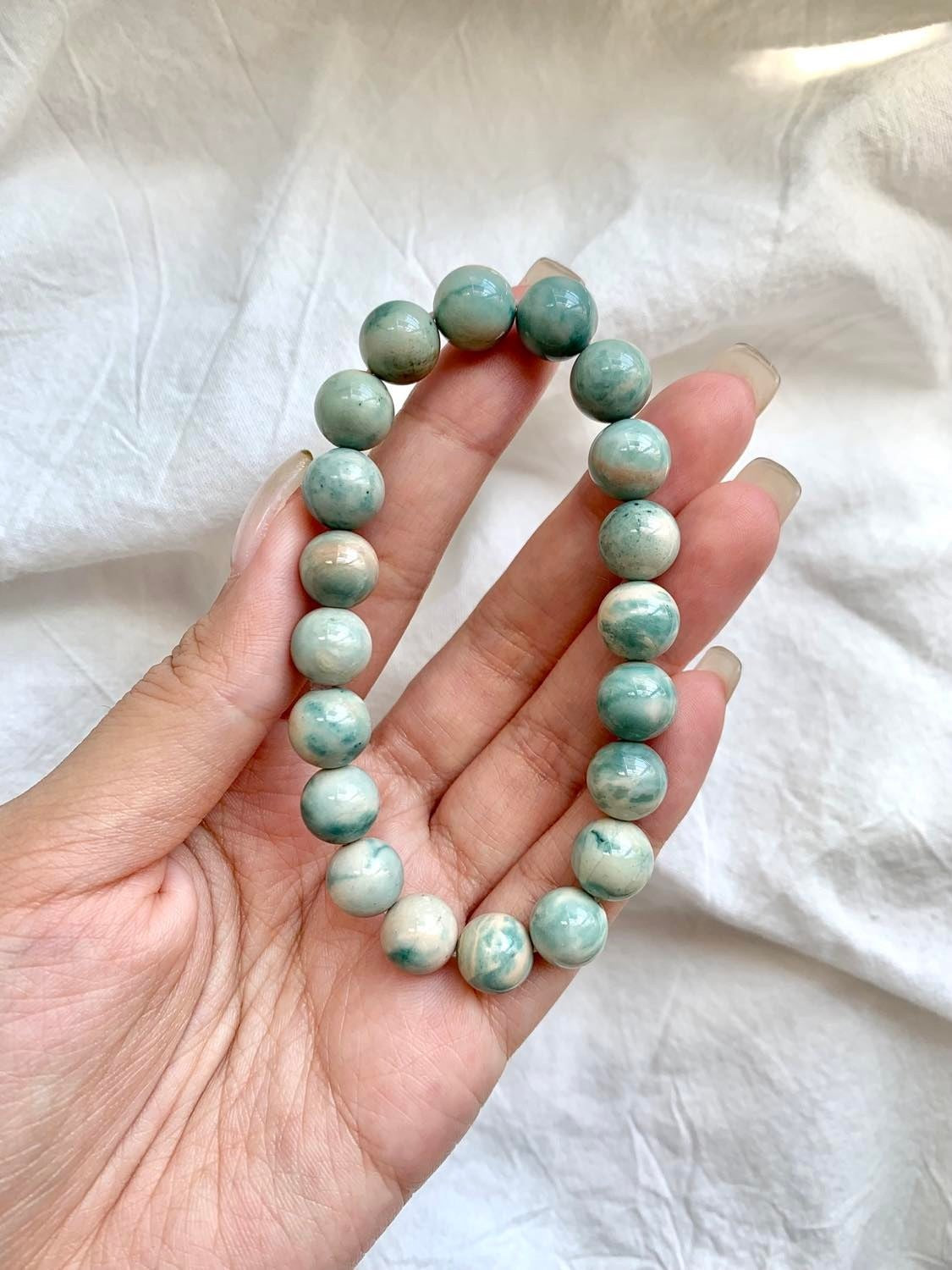 (58) Blue and White Porcelain Alxa 11mm+